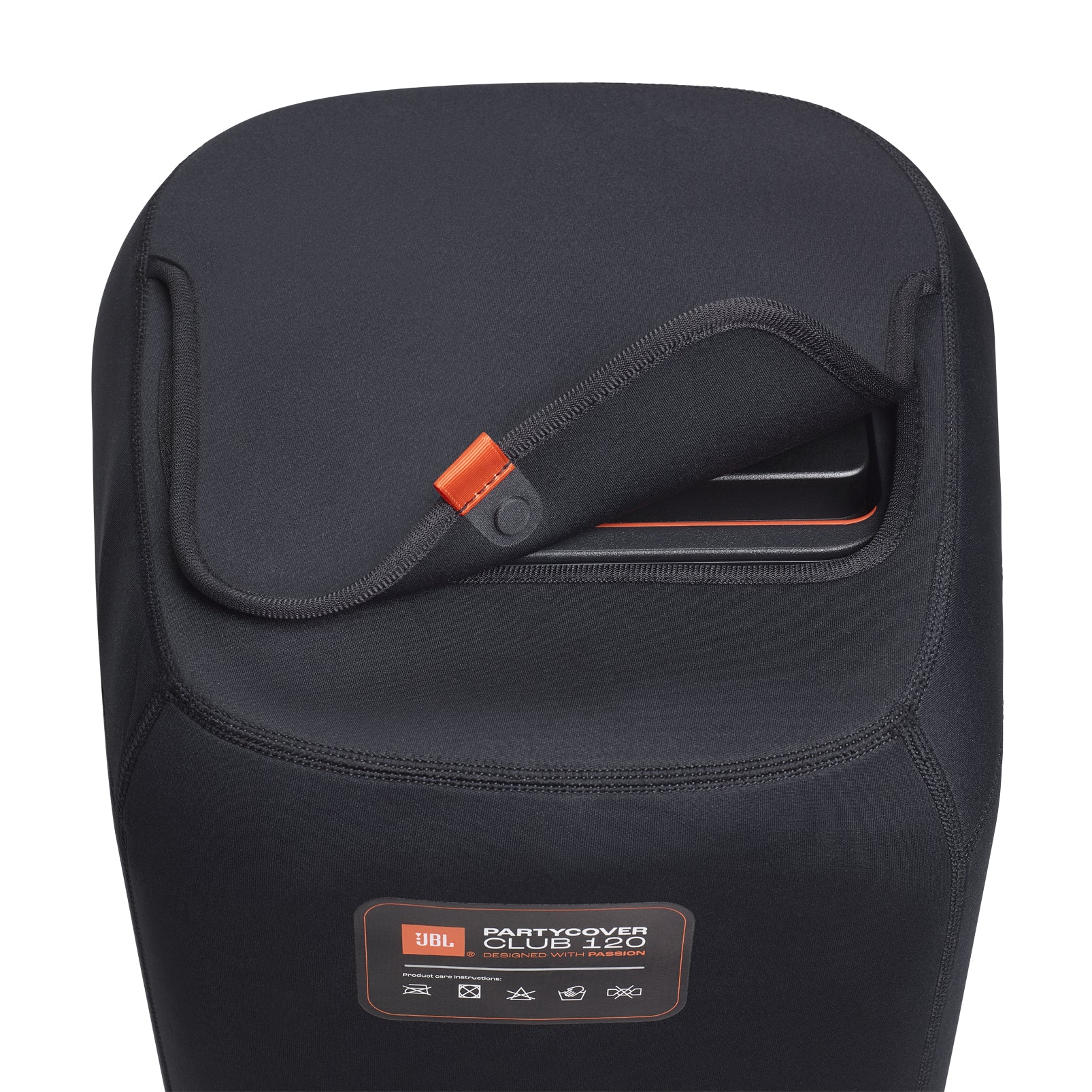 Cuando no estés usando tu JBL PartyBox Club 120 para animar el ambiente guárdalo de forma segura con la funda JBL PartyCover Club 120. Fabricada con el mismo material que un traje de buceo esta funda elegante duradera resistente al polvo y a los rayones es ligera y flexible pero lo suficientemente resistente como para proteger tu PartyBox Club 120 de daños durante el almacenamiento y el transporte. Protege tu inversión en sonido con la funda JBL PartyCover Club 120. Guatemala
