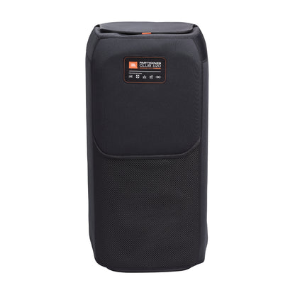 Cuando no estés usando tu JBL PartyBox Club 120 para animar el ambiente guárdalo de forma segura con la funda JBL PartyCover Club 120. Fabricada con el mismo material que un traje de buceo esta funda elegante duradera resistente al polvo y a los rayones es ligera y flexible pero lo suficientemente resistente como para proteger tu PartyBox Club 120 de daños durante el almacenamiento y el transporte. Protege tu inversión en sonido con la funda JBL PartyCover Club 120. Guatemala