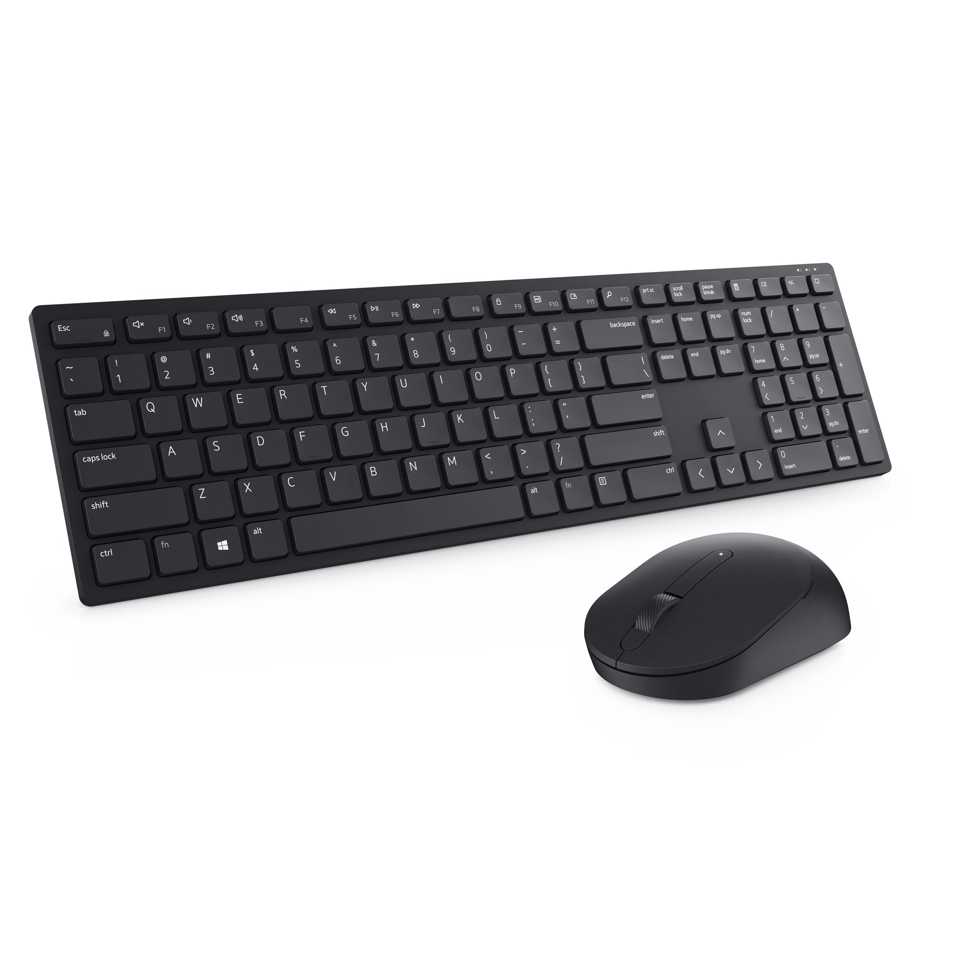 Dell - Keyboard and mouse set - Spanish - Wireless - KM5221W (Brown Box) Guatemala