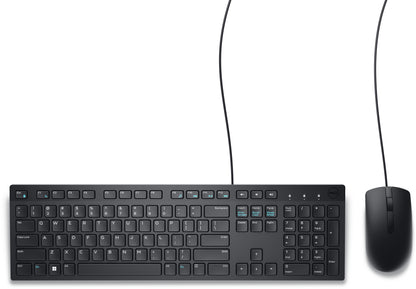 Dell - KM300C - Keyboard and mouse set - Spanish - Wired - USB - Black Guatemala