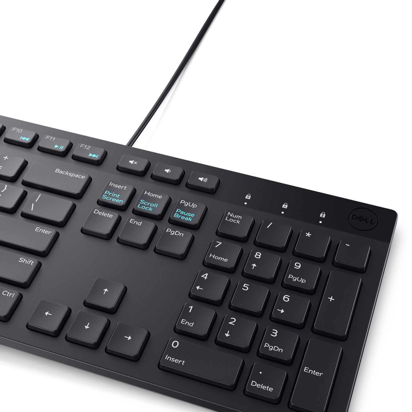 Dell - KM300C - Keyboard and mouse set - Spanish - Wired - USB - Black Guatemala