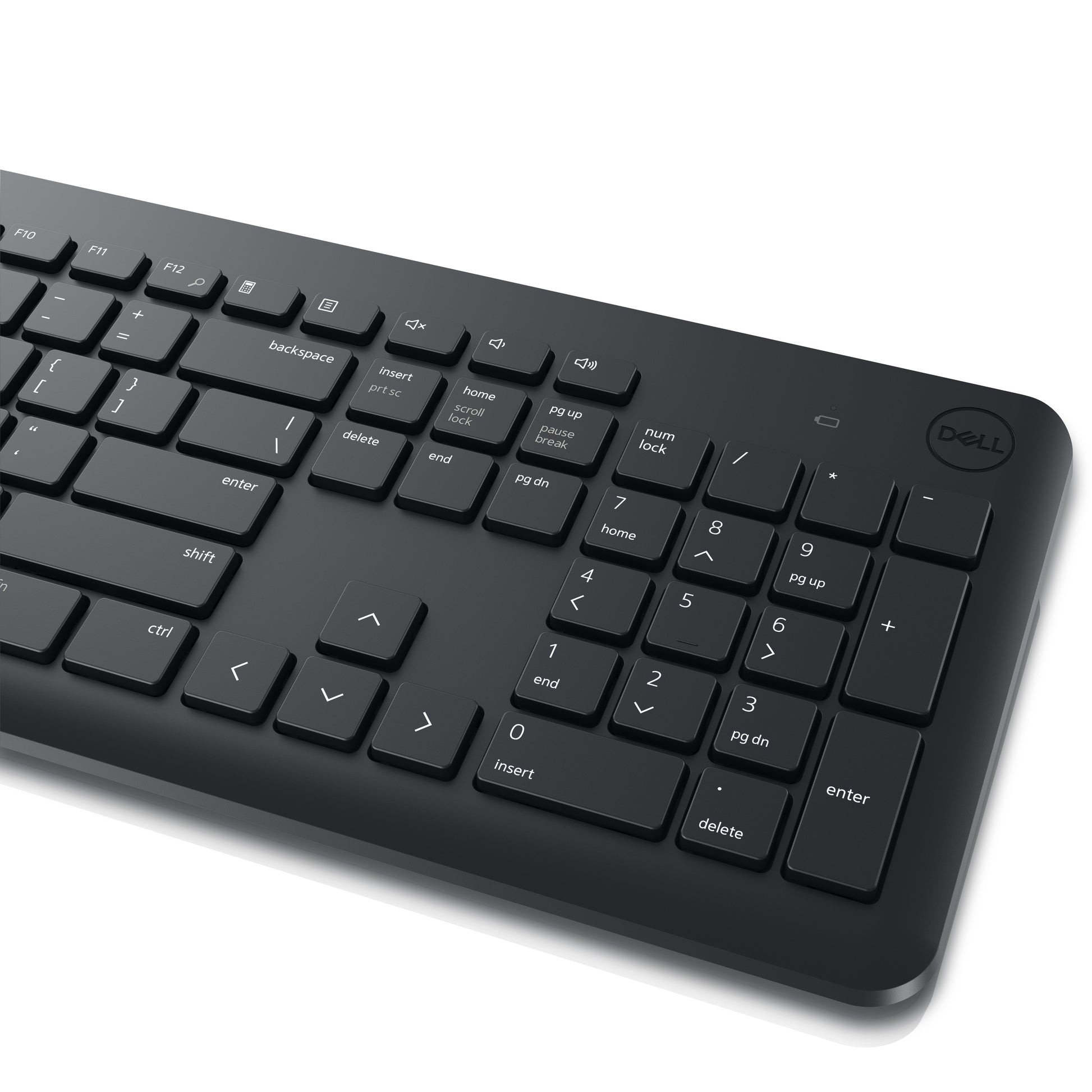 Dell - KM3322W-R-LTN - Keyboard and mouse set - Spanish - RF Wireless - Black Guatemala