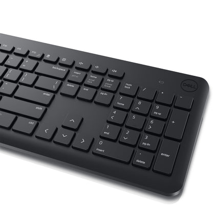 Dell - KM3322W-R-LTN - Keyboard and mouse set - Spanish - RF Wireless - Black Guatemala