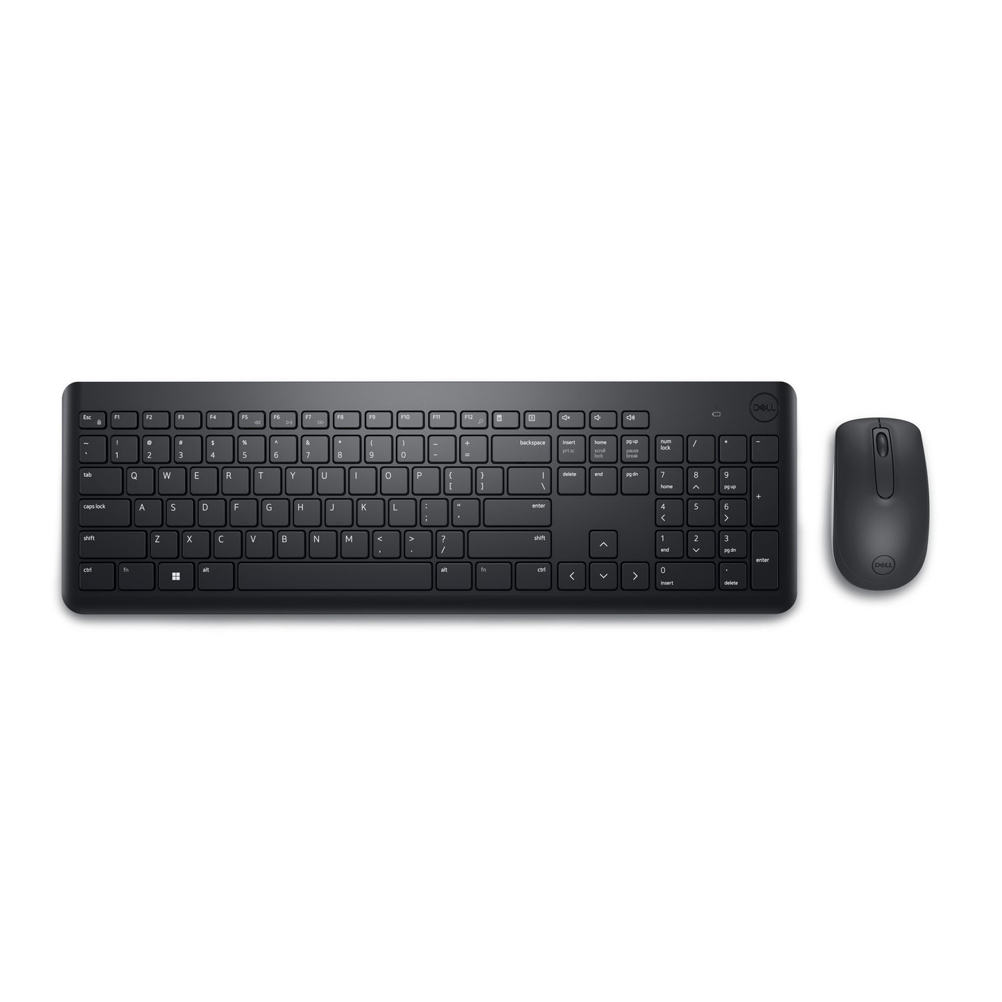 Dell - KM3322W-R-LTN - Keyboard and mouse set - Spanish - RF Wireless - Black Guatemala