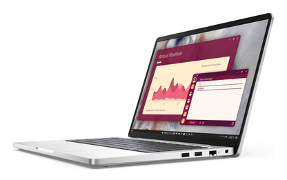 Dell Pro - Notebook - 14\" - Intel Core Ultra 5 235U / 4.9 GHz - 16 GB - DDR5 SDRAM - 512 GB SSD - None - Integrated Intel Graphics - Windows 11 Pro - Silver - Spanish - 3-year warranty Guatemala