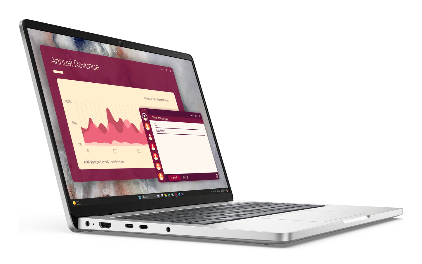 Dell Pro - Notebook - 14" - Intel Core Ultra 7 255U / 5.2 GHz - 16 GB - DDR5 SDRAM - 512 GB - Integrated Intel Graphics - Windows 11 Pro - 3-year warranty Guatemala