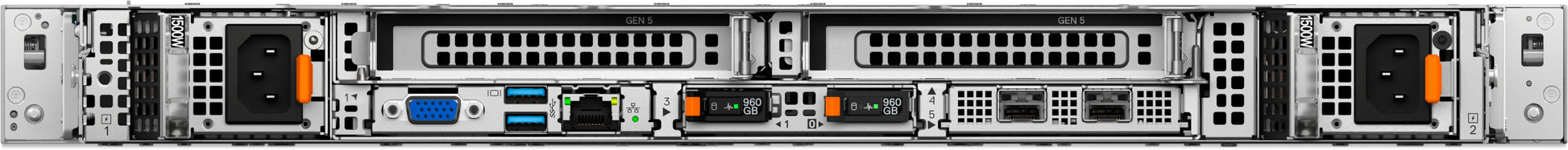 Dell - Server - Rack-mountable - Intel Xeon 6505P - DDR5 SDRAM - 480 GB Hard Drive Capacity - R470 Guatemala