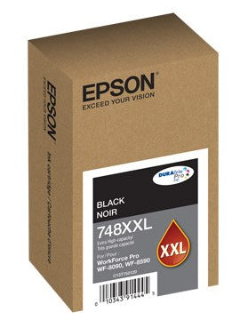 Epson 748XXL - XL - amarillo - original - cartucho de tinta - para WorkForce Pro WF-6090 WF-6590 WF-8090 WF-8090 D3TWC WF-8590 WF-8590 D3TWFC Guatemala