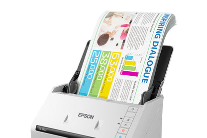 Epson DS-530 II - Escáner de documentos - hasta 35 ppm/70 ipm1 impresión a doble cara en 1 pasada - ADF 50 páginas - 600dpi - 27g/m2-413g/m2 - TWAIN / ISIS - Ciclo de trabajo diario 4000 páginas - USB 3.0 - Windows / macOS - 1 año de garantía Guatemala