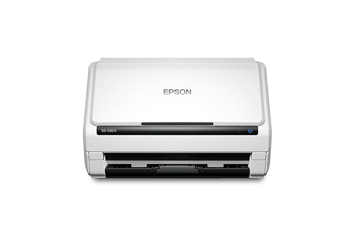 Epson DS-530 II - Escáner de documentos - hasta 35 ppm/70 ipm1 impresión a doble cara en 1 pasada - ADF 50 páginas - 600dpi - 27g/m2-413g/m2 - TWAIN / ISIS - Ciclo de trabajo diario 4000 páginas - USB 3.0 - Windows / macOS - 1 año de garantía Guatemala