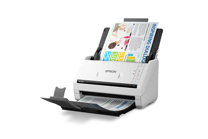 Epson DS-530 II - Escáner de documentos - hasta 35 ppm/70 ipm1 impresión a doble cara en 1 pasada - ADF 50 páginas - 600dpi - 27g/m2-413g/m2 - TWAIN / ISIS - Ciclo de trabajo diario 4000 páginas - USB 3.0 - Windows / macOS - 1 año de garantía Guatemala