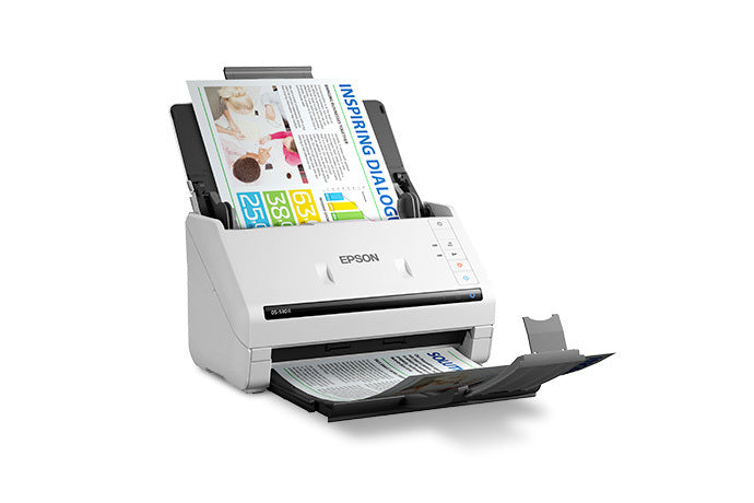 Epson DS-530 II - Escáner de documentos - hasta 35 ppm/70 ipm1 impresión a doble cara en 1 pasada - ADF 50 páginas - 600dpi - 27g/m2-413g/m2 - TWAIN / ISIS - Ciclo de trabajo diario 4000 páginas - USB 3.0 - Windows / macOS - 1 año de garantía Guatemala