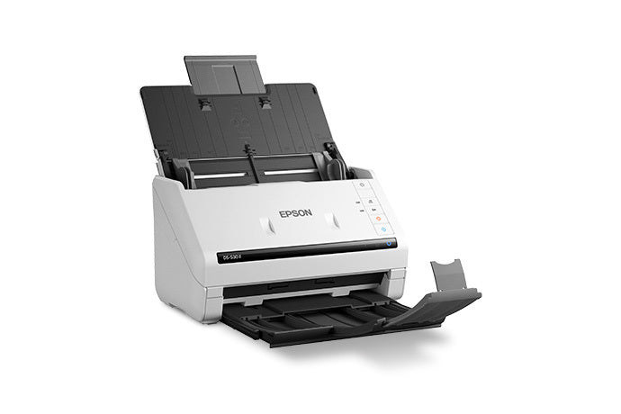 Epson DS-530 II - Escáner de documentos - hasta 35 ppm/70 ipm1 impresión a doble cara en 1 pasada - ADF 50 páginas - 600dpi - 27g/m2-413g/m2 - TWAIN / ISIS - Ciclo de trabajo diario 4000 páginas - USB 3.0 - Windows / macOS - 1 año de garantía Guatemala