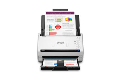 Epson DS-770 II - Escáner de documentos - Sensor de imagen de contacto (CIS) - a dos caras - 216 x 6096 mm - 600 ppp x 600 ppp - hasta 45 ppm (mono) / hasta 45 ppm (color) - Alimentador automático de documentos (ADF) (100 hojas) Guatemala