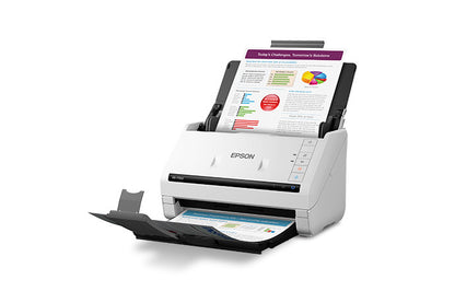 Epson DS-770 II - Escáner de documentos - Sensor de imagen de contacto (CIS) - a dos caras - 216 x 6096 mm - 600 ppp x 600 ppp - hasta 45 ppm (mono) / hasta 45 ppm (color) - Alimentador automático de documentos (ADF) (100 hojas) Guatemala
