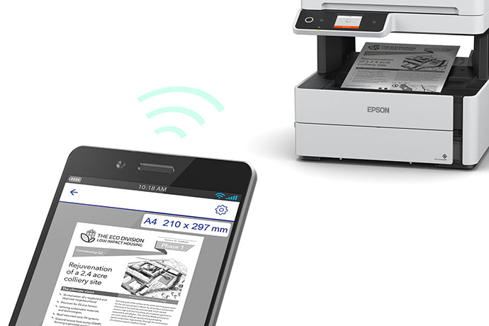Epson EcoTank M3170 - Personal printer - hasta 20 ppm (mono) - capacidad: 250 sheets Guatemala