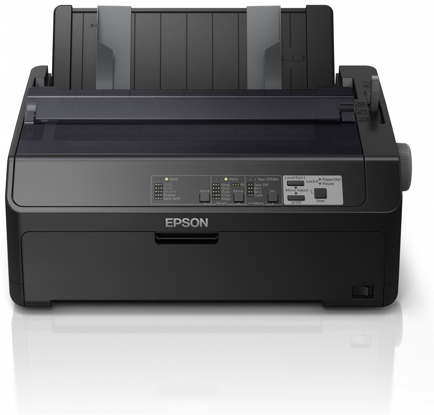 Epson FX 890II - Impresora - monocromo - matriz de puntos - Rollo (216 cm) 254 mm (anchura) 257 x 363 mm - 240 x 144 ppp - 9 espiga - hasta 738 caracteres/segundo - paralelo USB 2.0 Guatemala