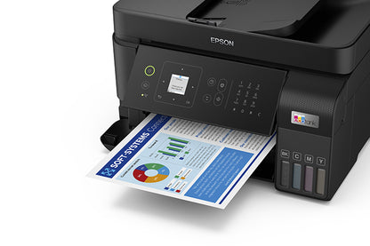 Epson L5590 - Impresora / Copiadora / Fax - Wi-Fi / Ethernet 10 Base-T/100 Base-TX/1000 Base-T - Latin AIO Guatemala