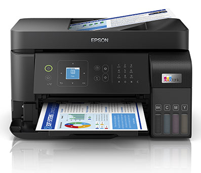 Epson L5590 - Impresora / Copiadora / Fax - Wi-Fi / Ethernet 10 Base-T/100 Base-TX/1000 Base-T - Latin AIO Guatemala