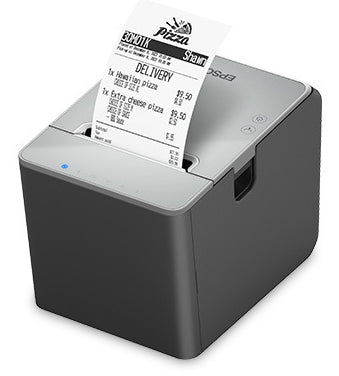 Epson OmniLink TM-L100 - Impresora de recibos - línea térmica - rollo 8 cm - 203 x 203 ppp - hasta 170 mm/segundo - serial USB LAN - cortador - negro Epson Guatemala