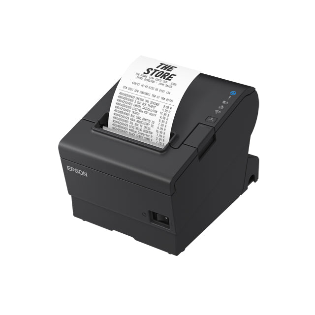 Epson OmniLink TM-T88VII - Impresora de recibos - línea térmica - Rollo (795 cm) - 180 ppp - hasta 500 mm/segundo - USB LAN - cortador - negro Guatemala