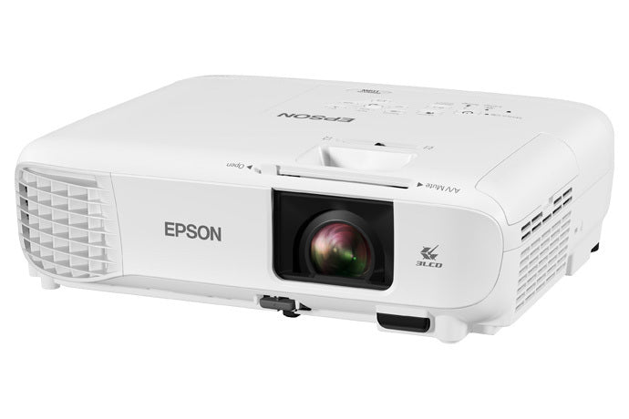 Epson PowerLite 119W - Proyector 3LCD - portátil - 4000 lúmenes (blanco) - 4000 lúmenes (color) - WXGA (1280 x 800) - 16:10 - LAN Guatemala