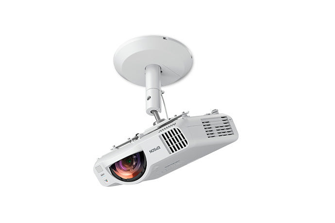 Epson PowerLite L210SF - Proyector 3LCD - 4000 lúmenes (blanco) - 4000 lúmenes (color) - Full HD (1920 x 1080) - 1080p - IEE 802.11a/b/g/n/ac inalámbrico/LAN/Miracast - con 3 años de Epson Road Service Program Guatemala