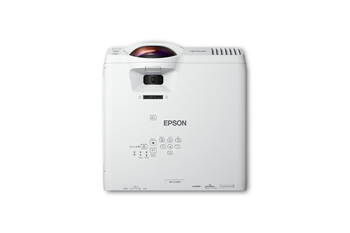 Epson PowerLite L210SF - Proyector 3LCD - 4000 lúmenes (blanco) - 4000 lúmenes (color) - Full HD (1920 x 1080) - 1080p - IEE 802.11a/b/g/n/ac inalámbrico/LAN/Miracast - con 3 años de Epson Road Service Program Guatemala