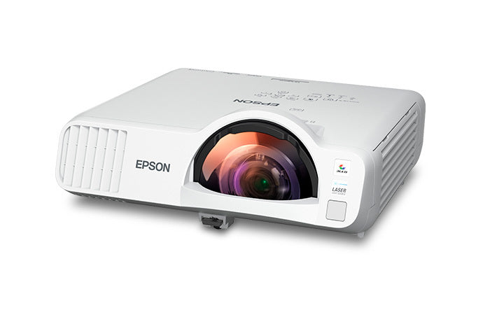 Epson PowerLite L210SF - Proyector 3LCD - 4000 lúmenes (blanco) - 4000 lúmenes (color) - Full HD (1920 x 1080) - 1080p - IEE 802.11a/b/g/n/ac inalámbrico/LAN/Miracast - con 3 años de Epson Road Service Program Guatemala
