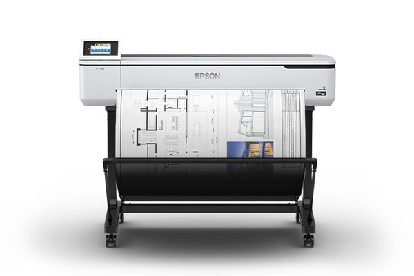 Epson SureColor T5170 - 36\" impresora de gran formato - color - chorro de tinta - Rollo (914 cm) - 2400 x 1200 ppp - hasta 0.57 minutos/página (monocromo) / hasta 0.57 minutos/página (color) - Gigabit LAN Wi-Fi(n) USB 3.0 - cortador Guatemala