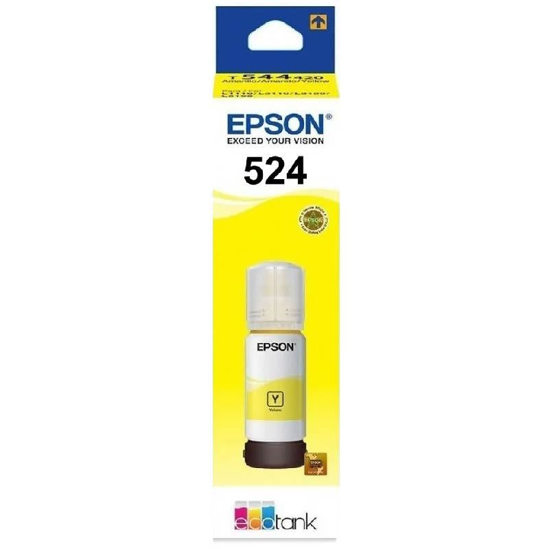 Epson - T524 - Ink refill - Yellow Guatemala