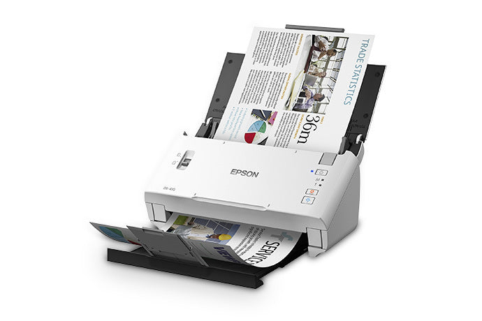 Epson WorkForce DS-410 - Escáner de documentos - Sensor de imagen de contacto (CIS) - a dos caras - Letter - 600 ppp x 600 ppp - hasta 26 ppm (mono) / hasta 26 ppm (color) - Alimentador automático de documentos (ADF) (50 hojas) Guatemala