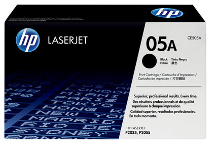 HP 05A - Negro - original - LaserJet - cartucho de tóner (CE505A) - para LaserJet P2035, P2035n, P2055, P2055d, P2055dn, P2055x Guatemala