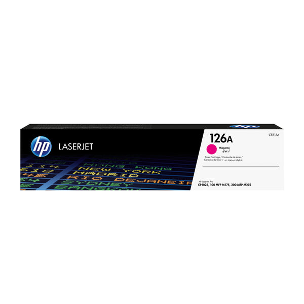 HP 126A - Magenta - original - LaserJet - cartucho de tóner (CE313A) - para Color LaserJet Pro CP1025 LaserJet Pro MFP M175 TopShot LaserJet Pro M275 Guatemala