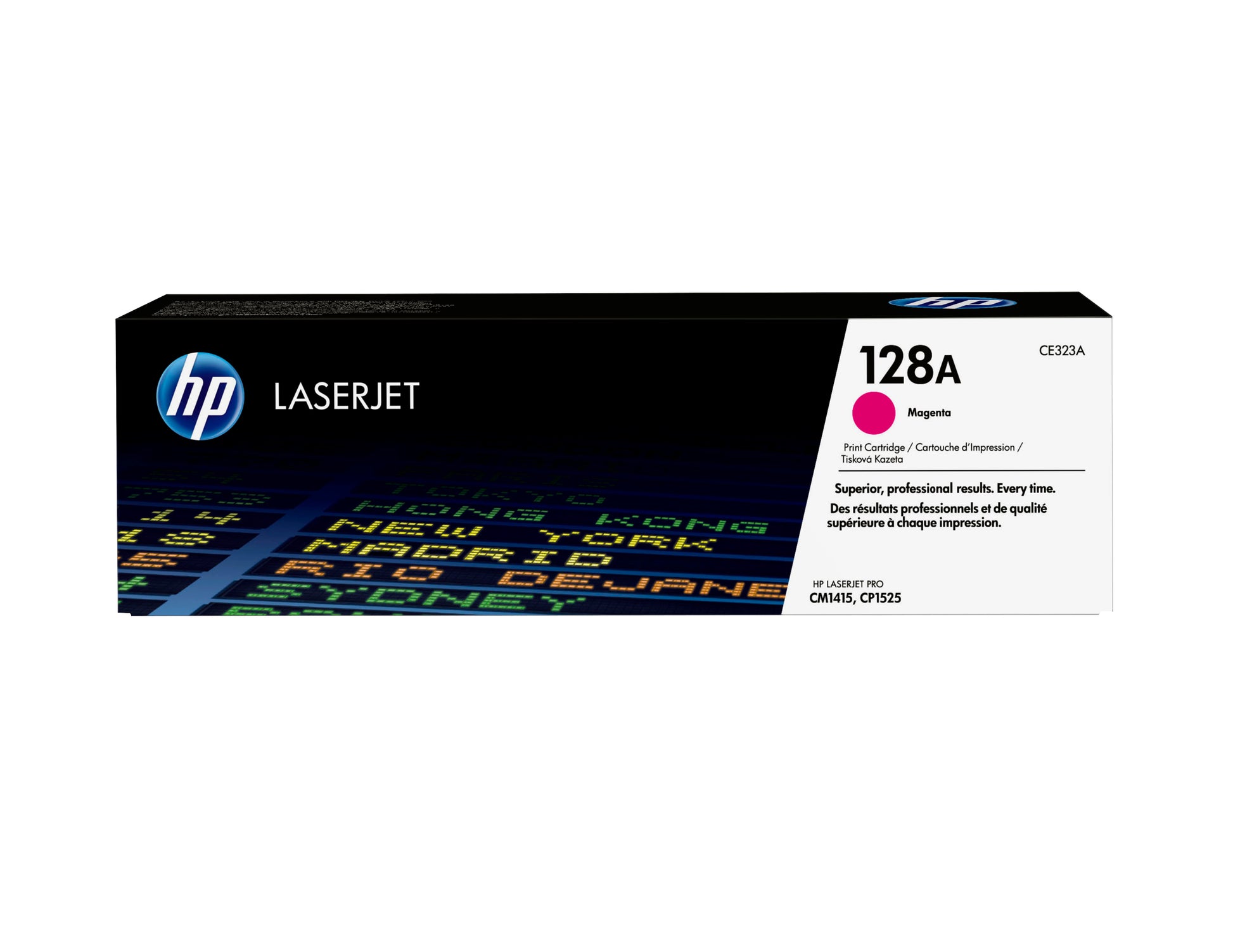 HP 128A - Magenta - original - LaserJet - cartucho de tóner (CE323A) - para Color LaserJet Pro CP1525n CP1525nw LaserJet Pro CM1415fn CM1415fnw Guatemala