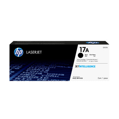 HP 17A - Negro - original - LaserJet - cartucho de tóner (CF217A) - para LaserJet Pro M102a M102w MFP M130a MFP M130fn MFP M130fw MFP M130nw Guatemala