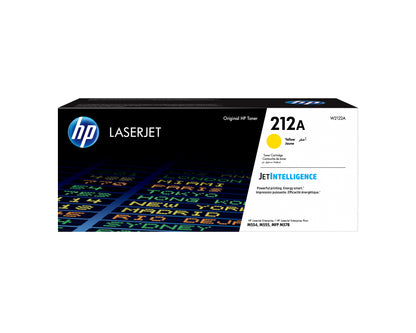 HP 212A - Amarillo - original - LaserJet - cartucho de tóner (W2122A) - para Color LaserJet Enterprise M555 MFP M578 LaserJet Enterprise Flow MFP M578 Guatemala