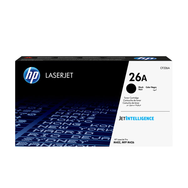 HP 26A - Negro - original - LaserJet - cartucho de tóner (CF226A) - para LaserJet Pro M402 MFP M426 Guatemala
