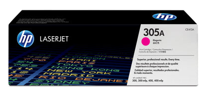 HP 305A - Magenta - original - LaserJet - cartucho de tóner (CE413A) - para LaserJet Pro 300 M351 400 M451 MFP M375 MFP M475 Guatemala
