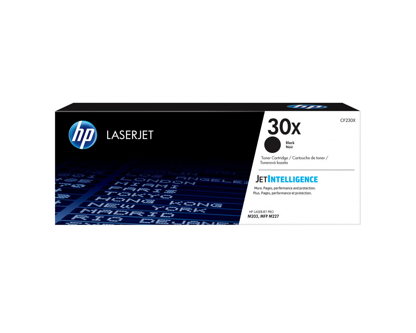 HP 30X - Negro - original - LaserJet - cartucho de tóner (CF230X) - para LaserJet Pro M203d M203dn M203dw MFP M227fdn MFP M227fdw MFP M227sdn Guatemala
