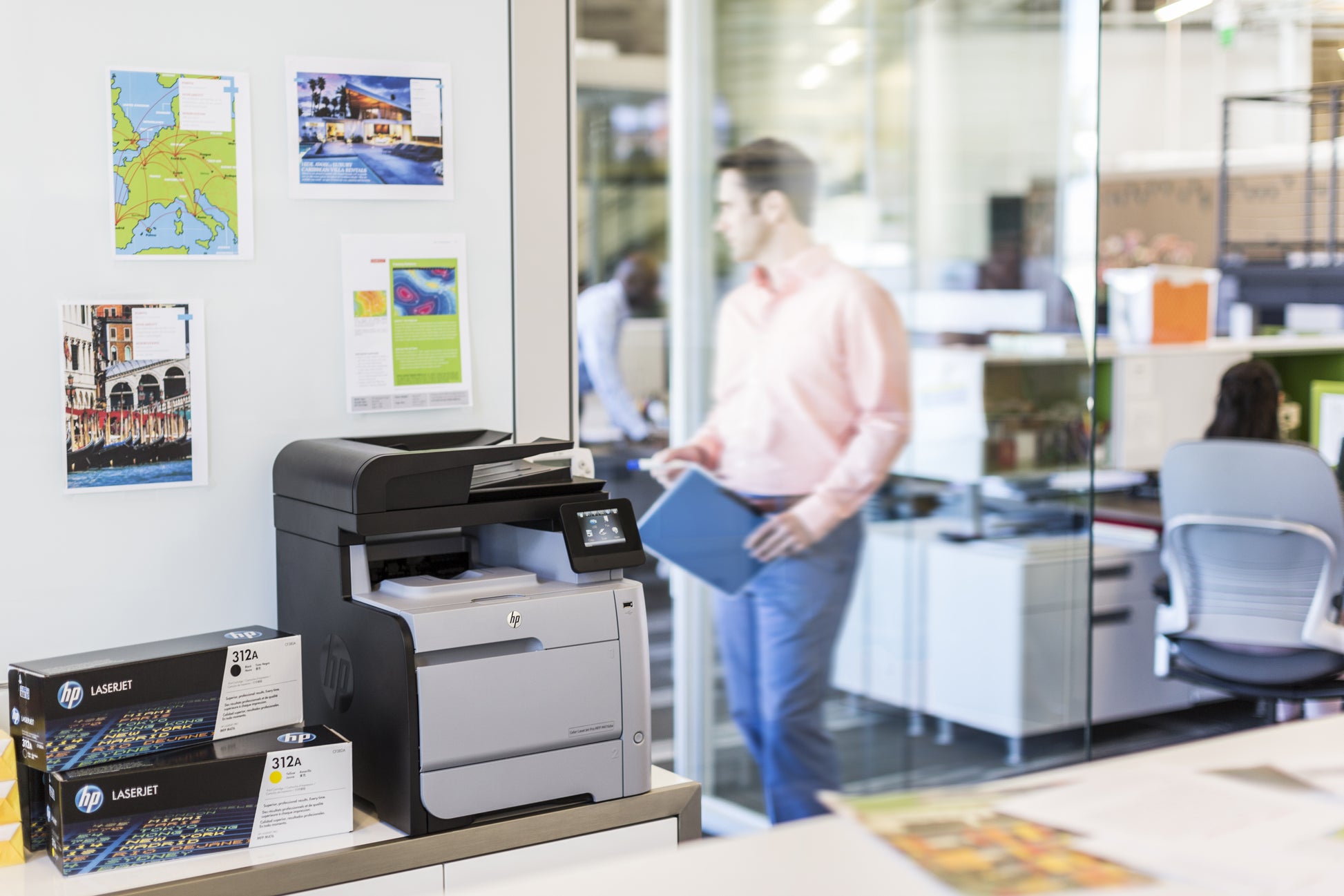 HP 312A - Amarillo - original - LaserJet - cartucho de tóner (CF382A) - para Color LaserJet Pro MFP M476dn MFP M476dw MFP M476nw Guatemala