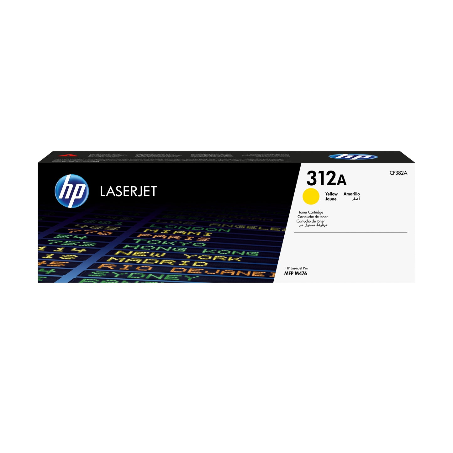 HP 312A - Amarillo - original - LaserJet - cartucho de tóner (CF382A) - para Color LaserJet Pro MFP M476dn MFP M476dw MFP M476nw Guatemala