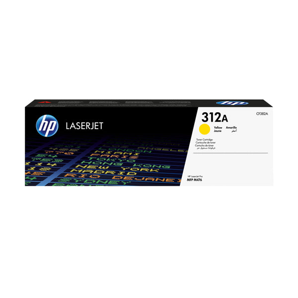 HP 312A - Amarillo - original - LaserJet - cartucho de tóner (CF382A) - para Color LaserJet Pro MFP M476dn MFP M476dw MFP M476nw Guatemala