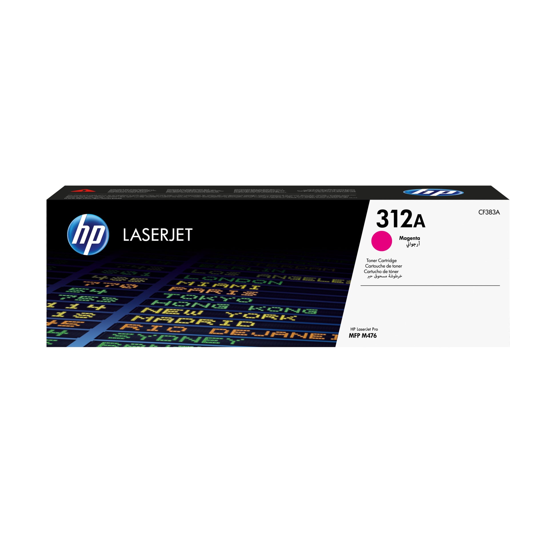 HP 312A - Magenta - original - LaserJet - cartucho de tóner (CF383A) - para Color LaserJet Pro MFP M476dn MFP M476dw MFP M476nw Guatemala