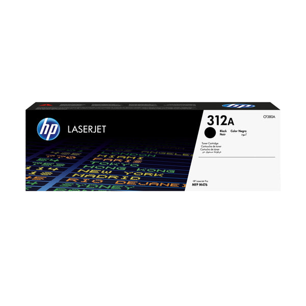 HP 312A - Negro - original - LaserJet - cartucho de tóner (CF380A) - para Color LaserJet Pro MFP M476dn MFP M476dw MFP M476nw Guatemala