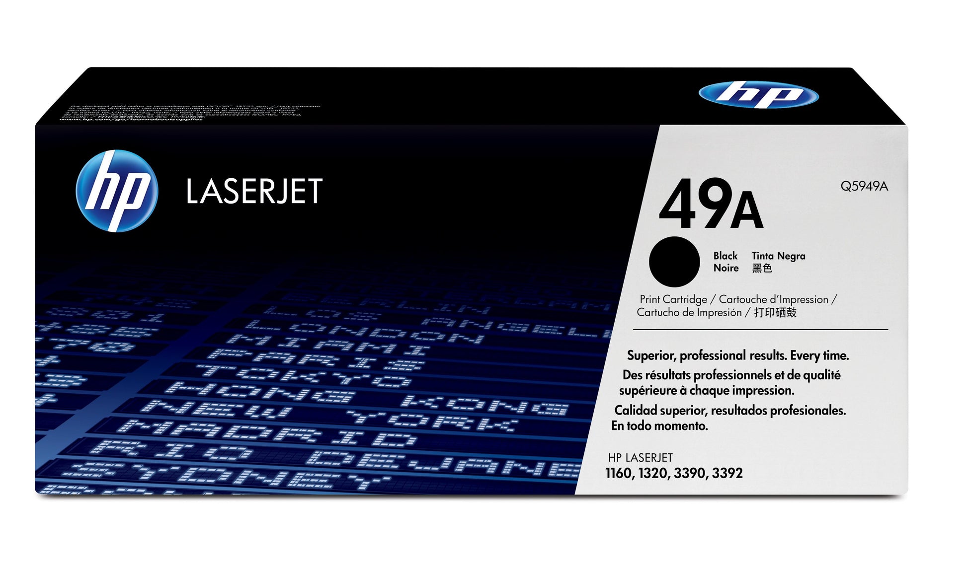 HP 49A - Negro - original - LaserJet - cartucho de tóner (Q5949A) - para LaserJet 1320 1320n 1320nw 1320t 1320tn 3390 3392 Guatemala