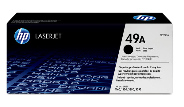 HP 49A - Negro - original - LaserJet - cartucho de tóner (Q5949A) - para LaserJet 1320 1320n 1320nw 1320t 1320tn 3390 3392 Guatemala
