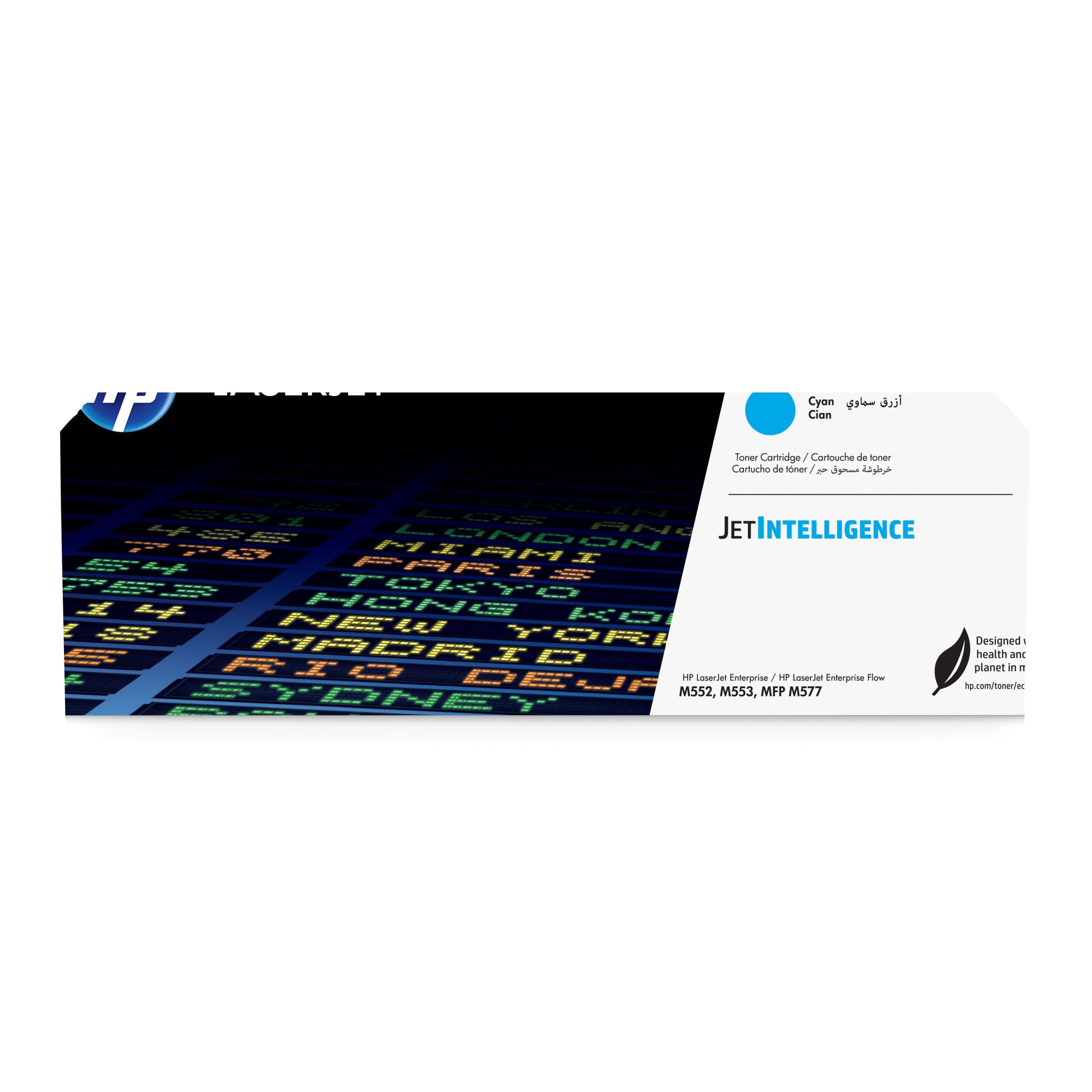 HP 508A - Cián - original - LaserJet - cartucho de tóner (CF361A) - para Color LaserJet Enterprise MFP M577 LaserJet Enterprise Flow MFP M577 Guatemala
