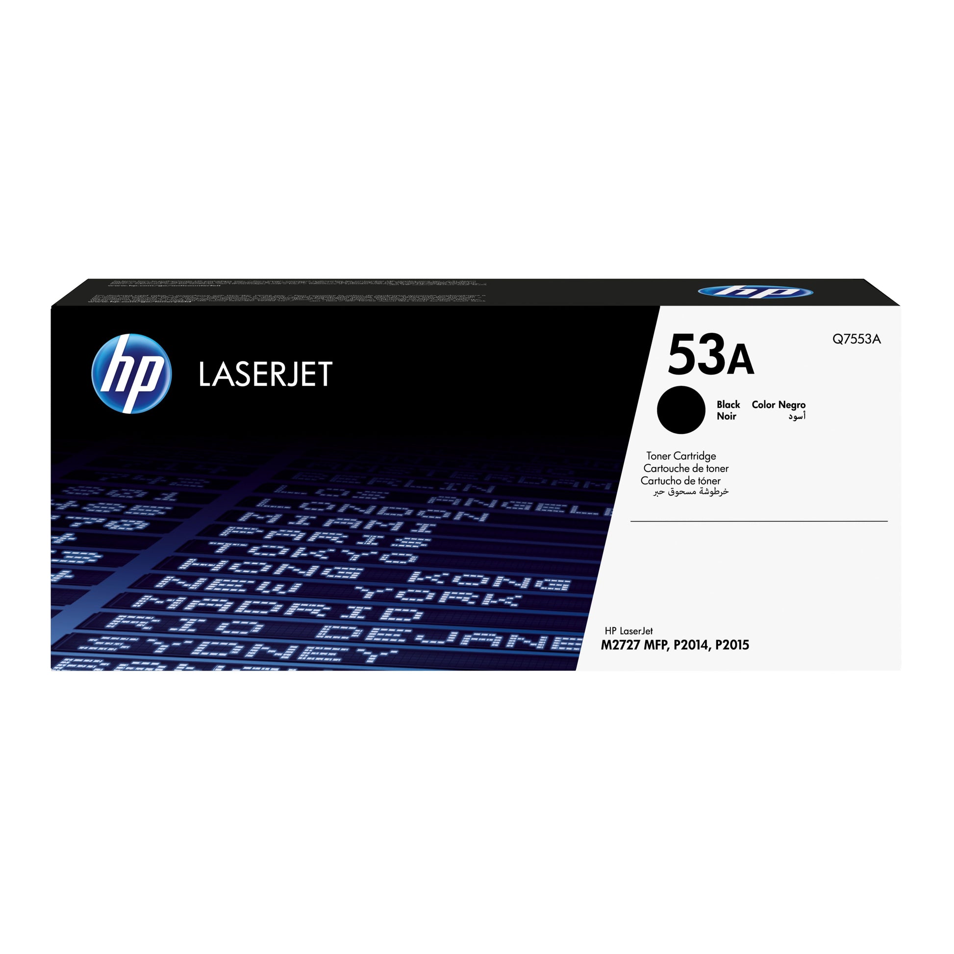 HP 53A - Negro - original - LaserJet - cartucho de tóner (Q7553A) - para LaserJet M2727nf MFP M2727nfs MFP P2014 P2014n P2015 P2015d P2015dn P2015n P2015x Guatemala