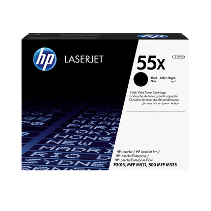 HP 55X - Alto rendimiento - negro - original - LaserJet - cartucho de tóner (CE255X) - para LaserJet Enterprise MFP M525, LaserJet Enterprise Flow MFP M525, LaserJet Managed MFP M525 Guatemala